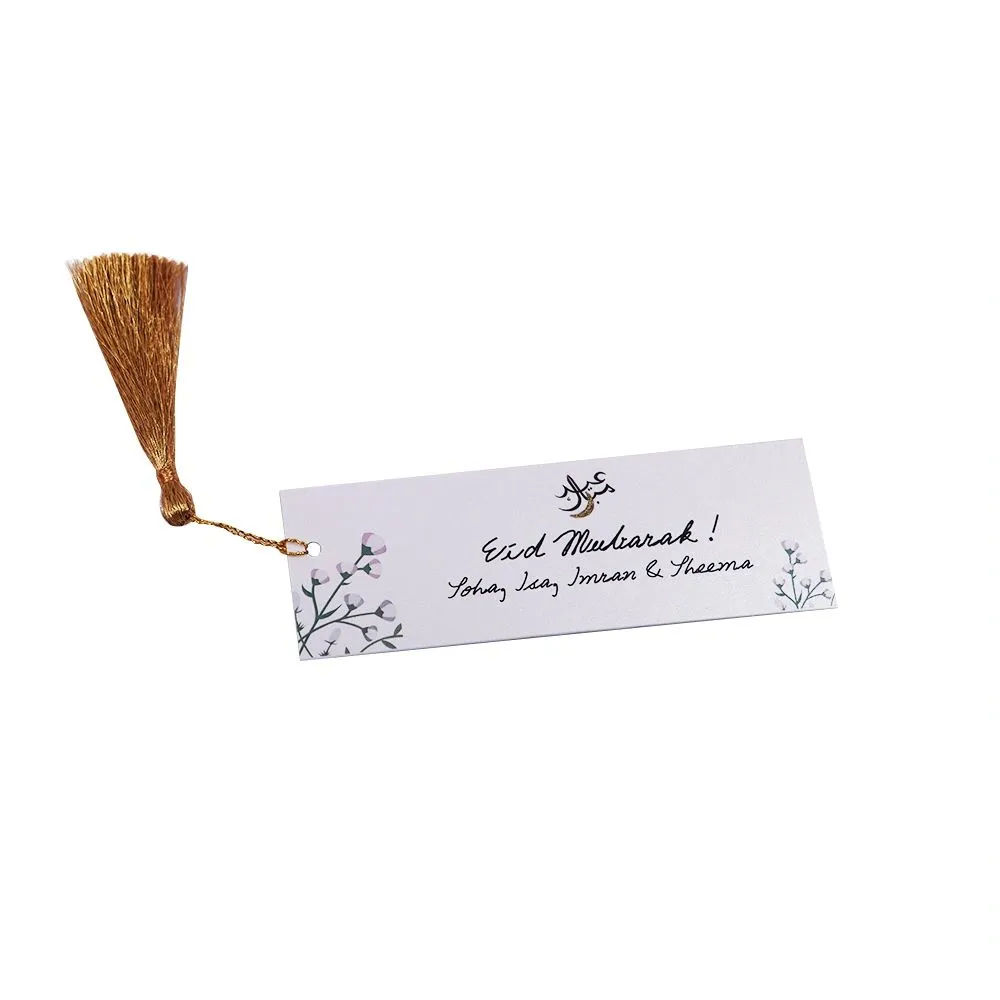 Personalized Eid Bookmarks